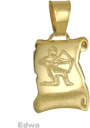 Zawieszka złota znak zodiaku Strzelec pr.585