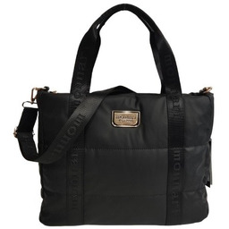 Torebka shopper Monnari pikowana czarna listonoszka