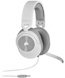 Corsair HS55 Stereo Nauszne Biały Słuchawki przewodowe