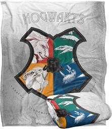 HARRY POTTER Silky Touch super miękki koc narzuta,