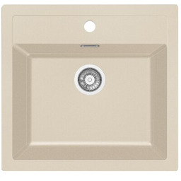 FRANKE Zlewozmywak jednokomorowy Sirius SID 610-49 143.0676.461 Beżowy