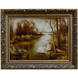 Reprodukcja - rama złota 40 x 50 cm