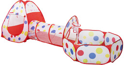Namiot dla dzieci z tunelem i suchym basenem