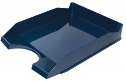 Szufladka na biurko Office Products, polistyren/PP, A4, granatowa