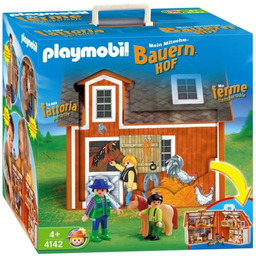Playmobil 4142 Moje przenośne gospodarstwo rolne Stajnia Mała