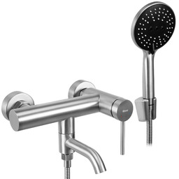 Rea Bateria wannowa REA Clif Nikiel szczotkowany Inox