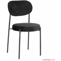 Krzesło CAMILE VELVET Czarny