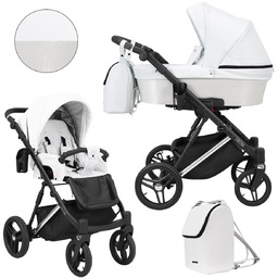 Wózek dziecięcy Kunert Lazzio Premium 2w1 - Srebrna