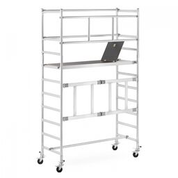 Rusztowanie aluminiowe jezdne składane HIGHER 4 m