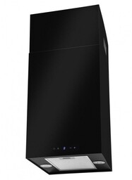 TOFLESZ Okap wyspowy 40cm SANDY ISLAND czarny mat