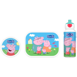 Mepal Zestaw: bidon + lunchbox + pojemnik Świnka