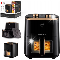 Frytkownica beztłuszczowa Eldom FR40 1500W 5l frytownica czarno-złota