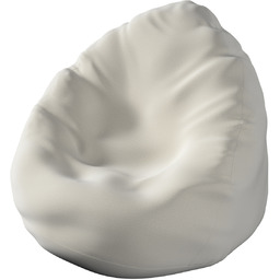 Worek do siedzenia, jasno szary welwet, Ø60 x