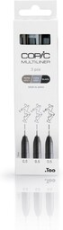 Zestaw COPIC Multiliner, 3 pisaki w 3 różnych