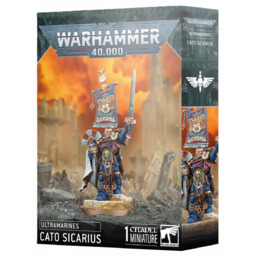 W40k: Ultramarines - Cato Sicarius (1 figurka)