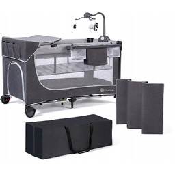 Kinderkraft Leody łóżeczko turystyczne akcesoria