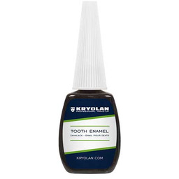 Kryolan Tooth Enamel, lakier do zębów, 12ml, Black