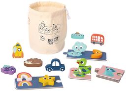 TookyToy Memory sensoryczne i puzzle