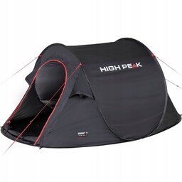 Namiot biwak High Peak czarny dla 3 osób