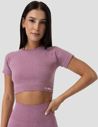 VENUM Damski Crop Top FLO Violet - GymBeam