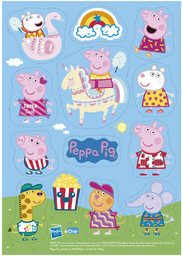 Dekoracje na muffiny babeczki Świnka Peppa - 13