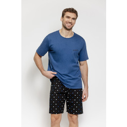 Piżama męska Matteo 3580 Jeans