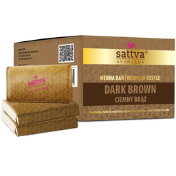 Ayurveda Henna Bar henna w kostce Dark Brown
