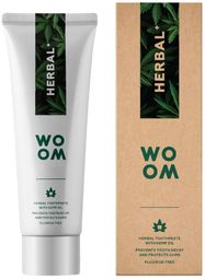 WOOM Herbal+ naturalna ziołowa pasta do zębów