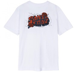 koszulka SANTA CRUZ - Rose Wired White (WHITE)