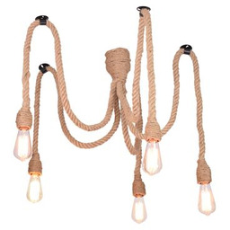 Lampa wisząca IL MIO Rope Pajączek 5xE27