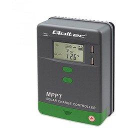 Qoltec Solarny regulator ładowania MPPT z czujnikiem temperatury
