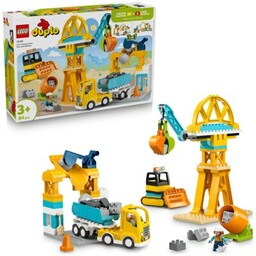 LEGO 10476 DUPLO Plac budowy z pojazdami 3