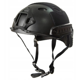 Hełm taktyczny Loogu z bocznymi szynami Kask bojowy