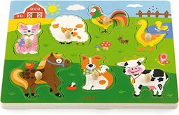 Viga Zabawki - 51273 - Puzzle dźwiękowe -