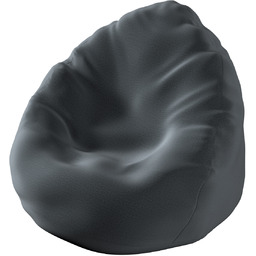 Worek do siedzenia, grafitowy welwet, Ø60 x 105