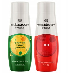2X Syrop Do Saturatora Sodastream Imbir Ginger +