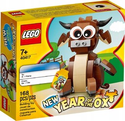 LEGO Okolicznościowe 40417 Rok bawoła - idealny dodatek