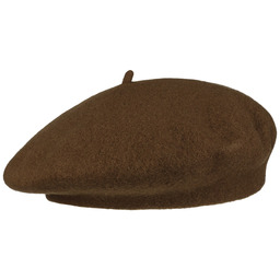 Czapka Baskijska z Kaszmirem by Barascon, brązowy, One