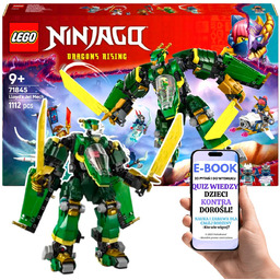 DUŻY ZESTAW LEGO NINJAGO Epicki Mech Lloyda