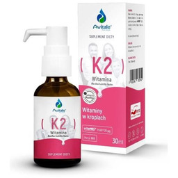 Avitale Krople Witamina K2 25 g, 30 ml