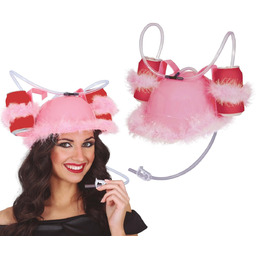 Różowy kask dla spragnionych