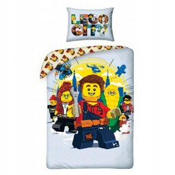 Pościel 140x200 Lego poszewka 70x90 Kids Halantex