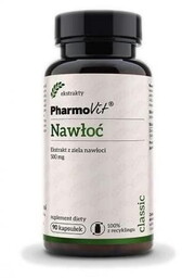Nawłoć Ekstrakt (500 mg) Bezglutenowa, PHARMOVIT, 90 Kapsułek