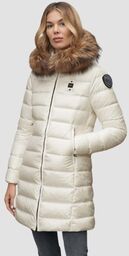 BLAUER Biała damska kurtka Kristin Raincoat Long Jackets
