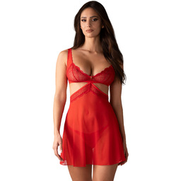 Koszula nocna Cupide Desir babydoll + stringi