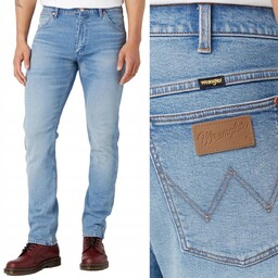 Wrangler 11MWZ SLIM ORIGINAL ICONS Heartbroken SUPER DżINS