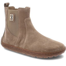 Armodo Brązowe Botki Barefoot Wygodne Obuwie Damskie