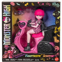 Lalka Monster High Wampirystyczny Skuter z lalką Draculaura