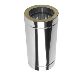 Rura 0,5m Izolowana Fi 130/180 Wentylacyjna Nierdzewna Wentylacja