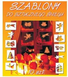 Szablony do sztucznego śniegu - 10 szt.